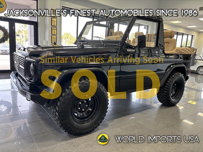 Used 1990 MERCEDES-BENZ G-CLASS G250D WOLF OPEN TOP SWB - (FRAME-OFF RESTORATION) in JACKSONVILLE, FLORIDA