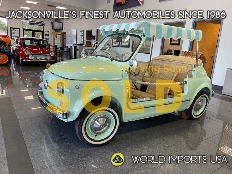Used 1967 FIAT 500 JOLLY - (RESTORED COLLECTOR SERIES) in JACKSONVILLE, FLORIDA