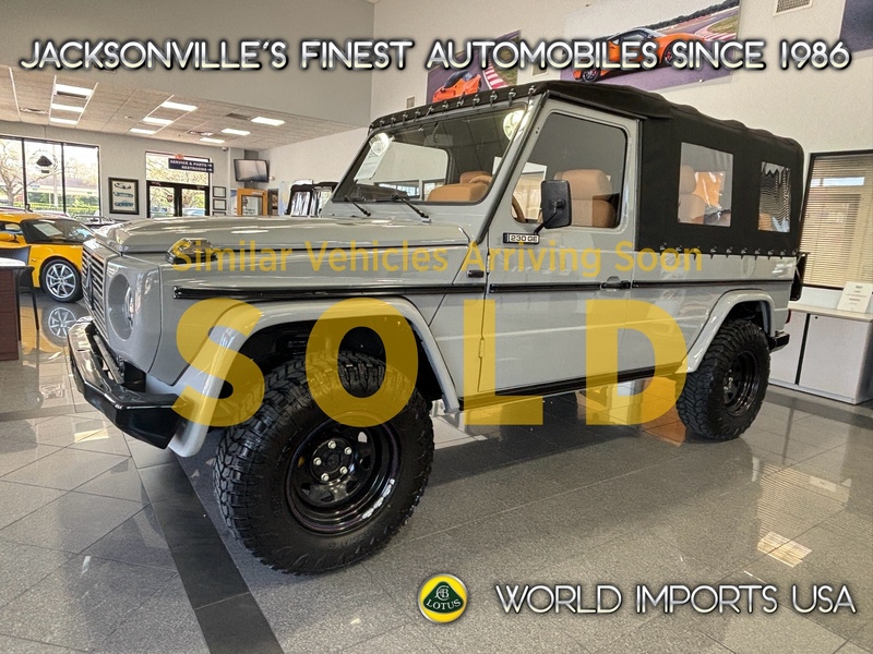 Used 1995 MERCEDES-BENZ G-CLASS G WAGON 230 OPEN TOP LWB - (FRAME-ON RESTORATION) in JACKSONVILLE, FLORIDA