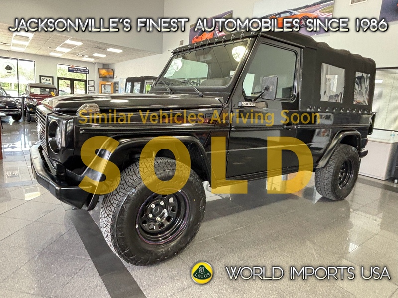 Used 1994 MERCEDES-BENZ G-CLASS G WAGON 230 OPEN TOP LWB - (FRAME-ON RESTORATION) in JACKSONVILLE, FLORIDA