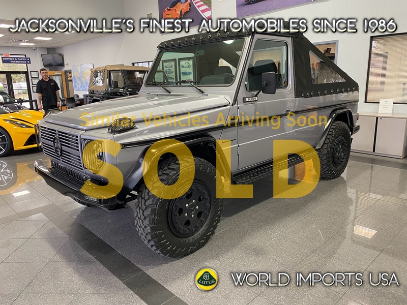 Used 1990 MERCEDES-BENZ G-CLASS G230 OPEN TOP LWB - (COLLECTOR SERIES) in JACKSONVILLE, FLORIDA
