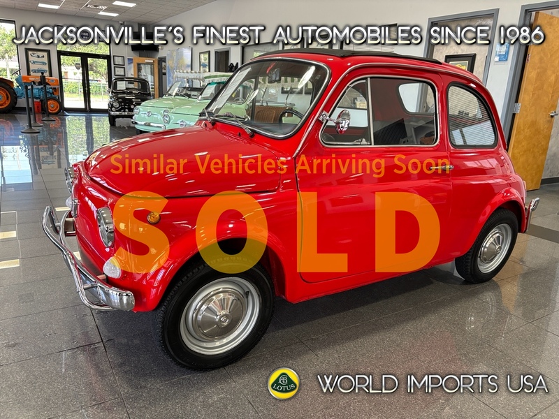 Used 1970 FIAT 500 COUPE - (COLLECTOR SERIES) in JACKSONVILLE, FLORIDA