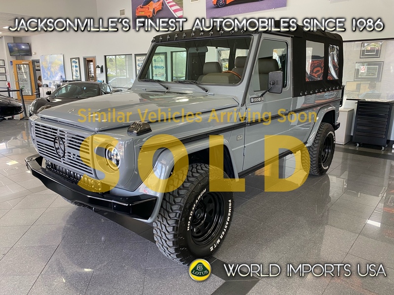 Used 1993 MERCEDES-BENZ G-CLASS G WAGON 230 OPEN TOP LWB - (FRAME-ON RESTORATION) in JACKSONVILLE, FLORIDA