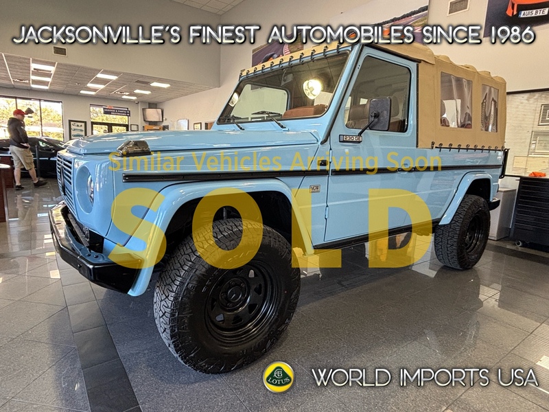 Used 1993 MERCEDES-BENZ G-CLASS 230 OPEN TOP LWB - (FRAME-ON RESTORATION) in JACKSONVILLE, FLORIDA