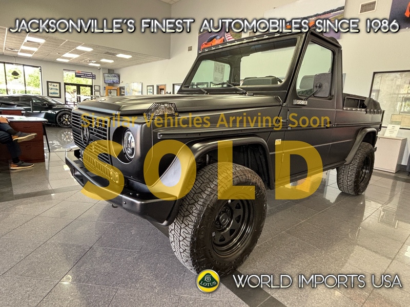 Used 1991 MERCEDES-BENZ G-CLASS G WAGON 230 OPEN TOP LWB - (FRAME-OFF RESTORATION) in JACKSONVILLE, FLORIDA
