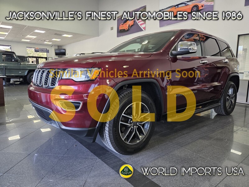 Used 2019 JEEP GRAND CHEROKEE LIMITED in JACKSONVILLE, FLORIDA
