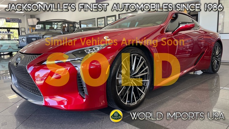 Used 2024 LEXUS LC 500 SPORT COUPE in JACKSONVILLE, FLORIDA