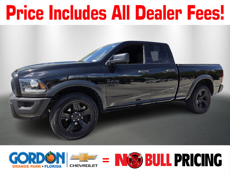 Used 2023 RAM 1500 CLASSIC WARLOCK 4X4 QUAD CAB 6'4