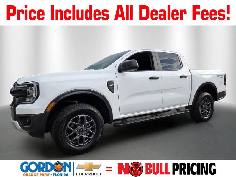 Used 2024 FORD RANGER XLT 4WD SUPERCREW 5' BOX in ORANGE PARK, FLORIDA