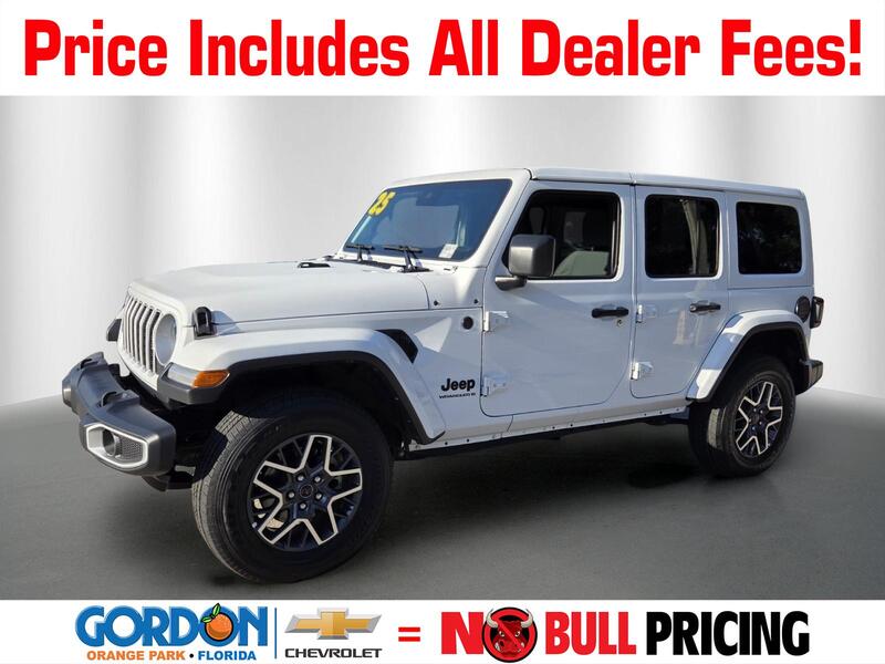 Used 2025 JEEP WRANGLER SAHARA 4 DOOR 4X4 in ORANGE PARK, FLORIDA