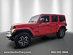 Used 2025 JEEP WRANGLER SAHARA 4 DOOR 4X4 in ORANGE PARK, FLORIDA (Photo 1)