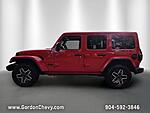Used 2025 JEEP WRANGLER SAHARA 4 DOOR 4X4 in ORANGE PARK, FLORIDA (Photo 2)
