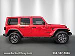 Used 2025 JEEP WRANGLER SAHARA 4 DOOR 4X4 in ORANGE PARK, FLORIDA (Photo 7)