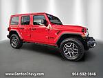 Used 2025 JEEP WRANGLER SAHARA 4 DOOR 4X4 in ORANGE PARK, FLORIDA (Photo 8)