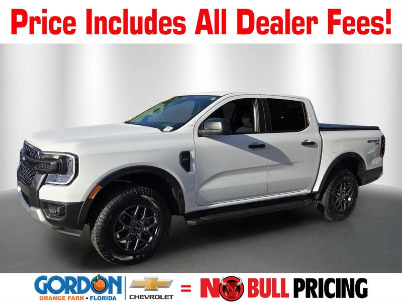 Used 2024 FORD RANGER XLT 4WD SUPERCREW 5' BOX in ORANGE PARK, FLORIDA