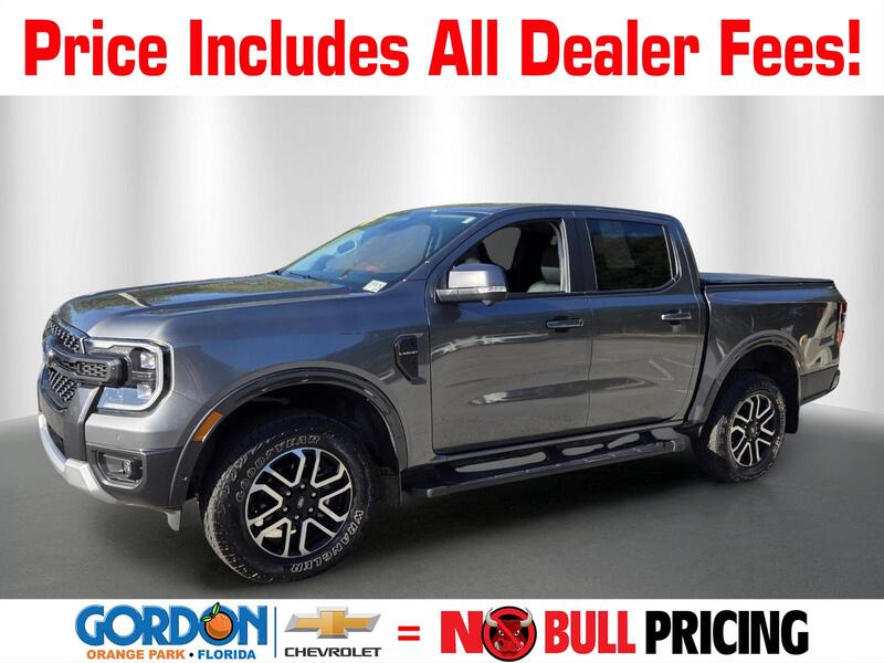 Used 2024 FORD RANGER LARIAT 4WD SUPERCREW 5' BOX in ORANGE PARK, FLORIDA