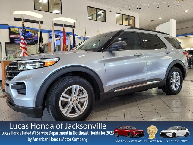 Used 2022 FORD EXPLORER XLT RWD in JACKSONVILLE, FLORIDA