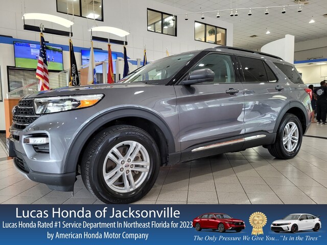 Used 2023 FORD EXPLORER XLT 4WD in JACKSONVILLE, FLORIDA
