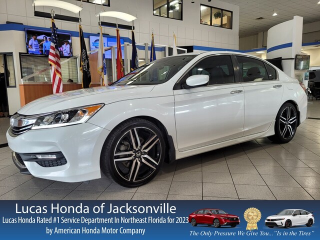 Used 2017 Honda Accord Sedan SPORT CVT in JACKSONVILLE, FLORIDA
