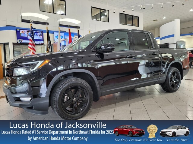 Used 2023 Honda Ridgeline BLACK EDITION AWD in JACKSONVILLE, FLORIDA