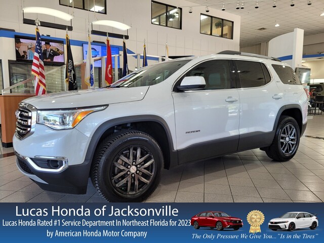 Used 2019 GMC ACADIA FWD 4DR SLT W/SLT-1 in JACKSONVILLE, FLORIDA