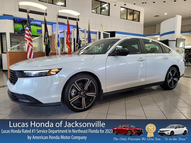 Used 2023 Honda Accord Hybrid Sport with VIN 1HGCY2F54PA069428 for sale in Northfield, Minnesota