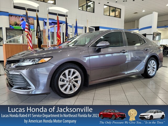 Used 2022 TOYOTA CAMRY LE AUTO in JACKSONVILLE, FLORIDA