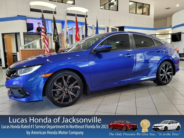 Used 2020 Honda Civic SPORT CVT in JACKSONVILLE, FLORIDA