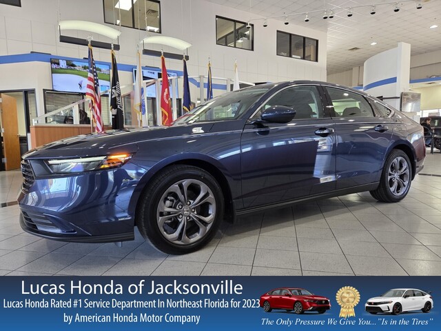 Used 2024 Honda Accord EX with VIN 1HGCY1F35RA066033 for sale in Kansas City