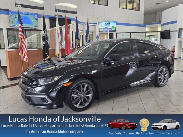 Used 2019 Honda Civic EX-L CVT in JACKSONVILLE, FLORIDA