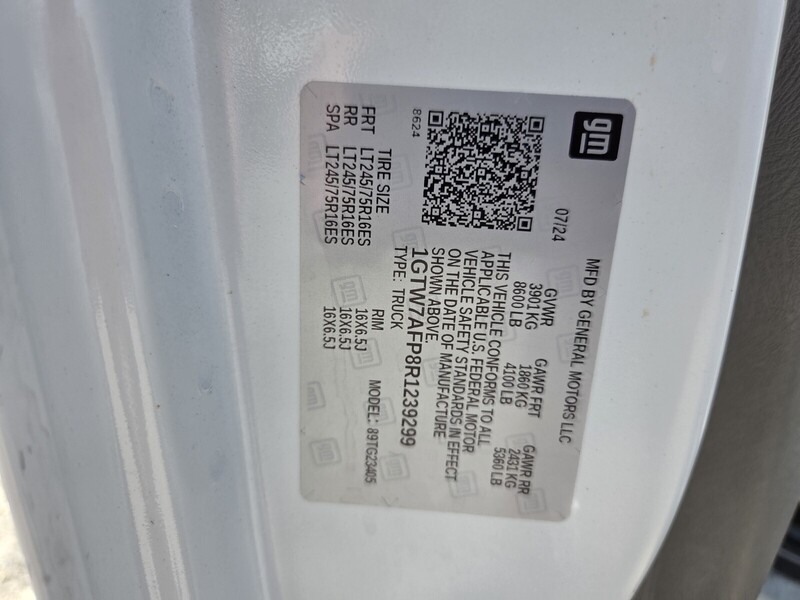 Used 2024 GMC SAVANA WORK VAN in JACKSONVILLE, FLORIDA