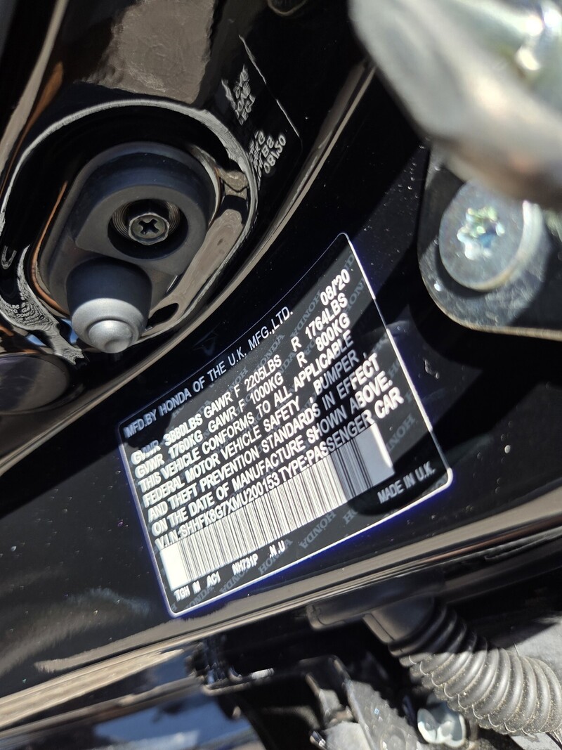 Used 2021 Honda Civic Type R TOURING MANUAL in JACKSONVILLE, FLORIDA