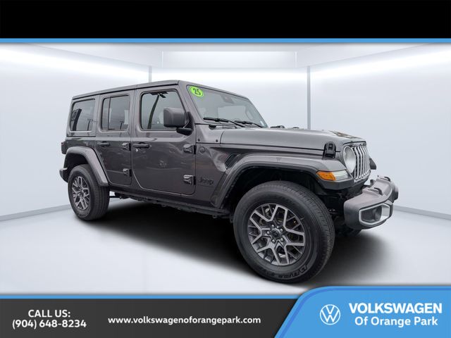 Used 2025 JEEP WRANGLER SAHARA in JACKSONVILLE, FLORIDA