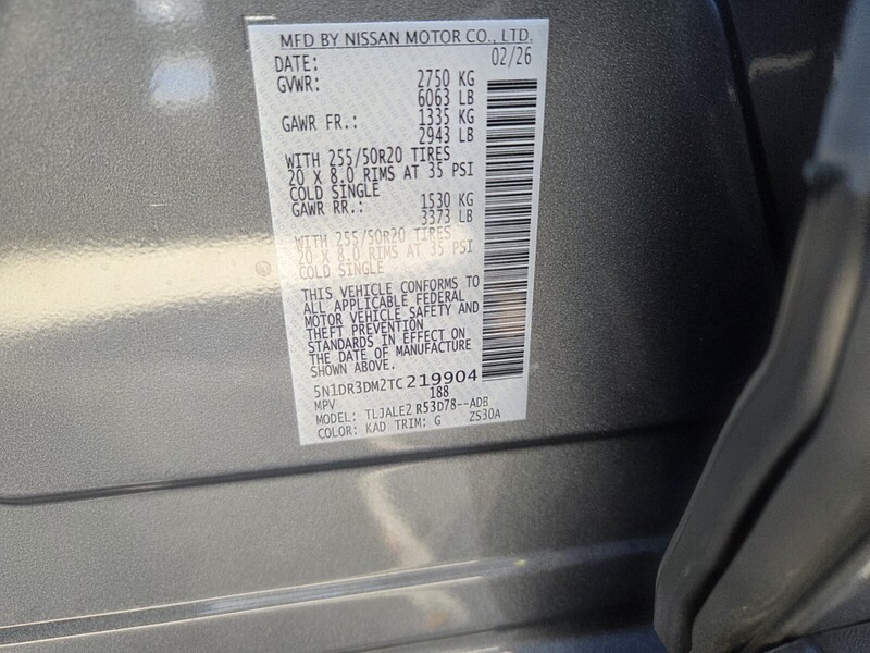 New 2026 NISSAN PATHFINDER PLATINUM in JACKSONVILLE, FLORIDA