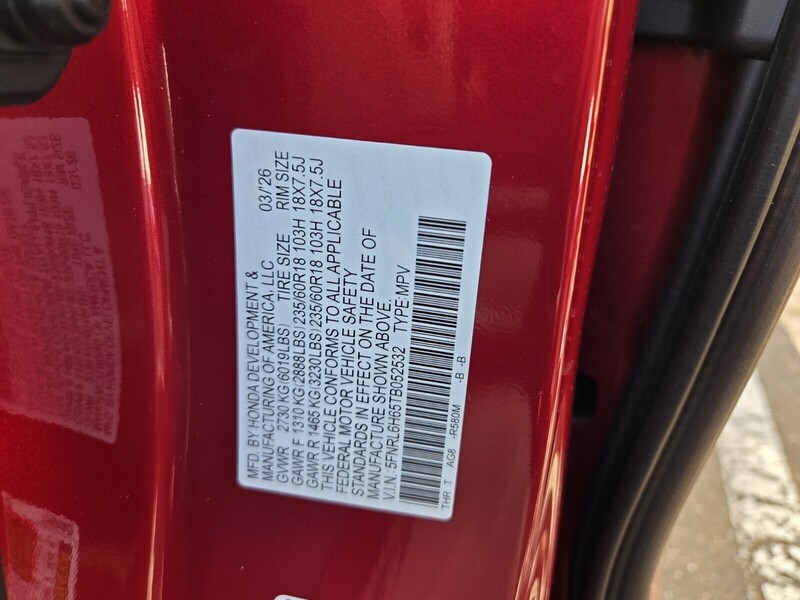 New 2026 Honda Odyssey EX-L in JACKSONVILLE, FLORIDA