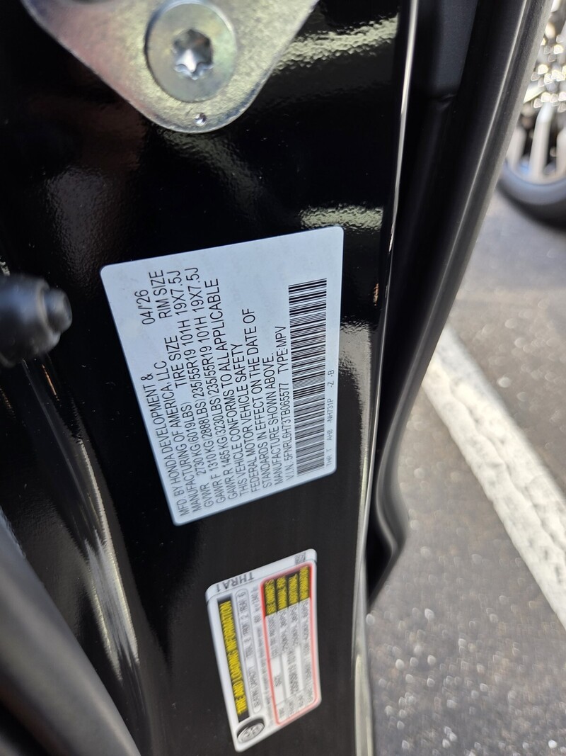 New 2026 Honda Odyssey SPORT-L in JACKSONVILLE, FLORIDA