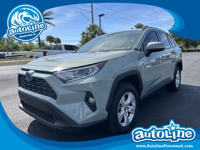 Used 2021 TOYOTA RAV4 HYBRID XLE in ATLANTIC BEACH, FLORIDA