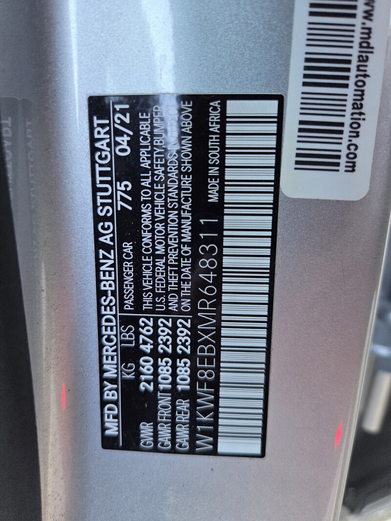 Used 2021 MERCEDES-BENZ C-CLASS C 300 4MATIC SEDAN in JACKSONVILLE, FLORIDA