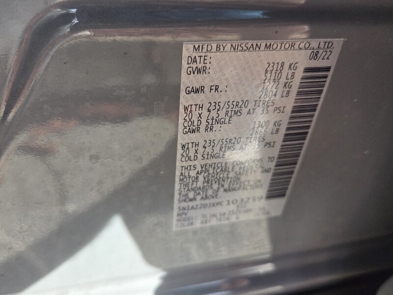 Used 2023 NISSAN MURANO FWD PLATINUM in JACKSONVILLE, FLORIDA
