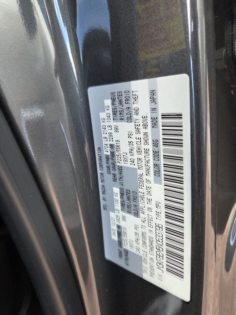 Used 2022 MAZDA CX-5 2.5 S PREMIUM PLUS PACKAGE AWD in JACKSONVILLE, FLORIDA