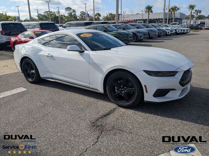 New 2026 FORD MUSTANG ECOBOOST BLACK WHEEL PACKAGE in JACKSONVILLE, FLORIDA