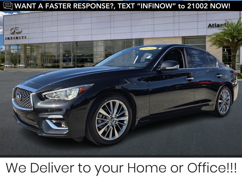 Used 2023 INFINITI Q50 LUXE in JACKSONVILLE, FLORIDA