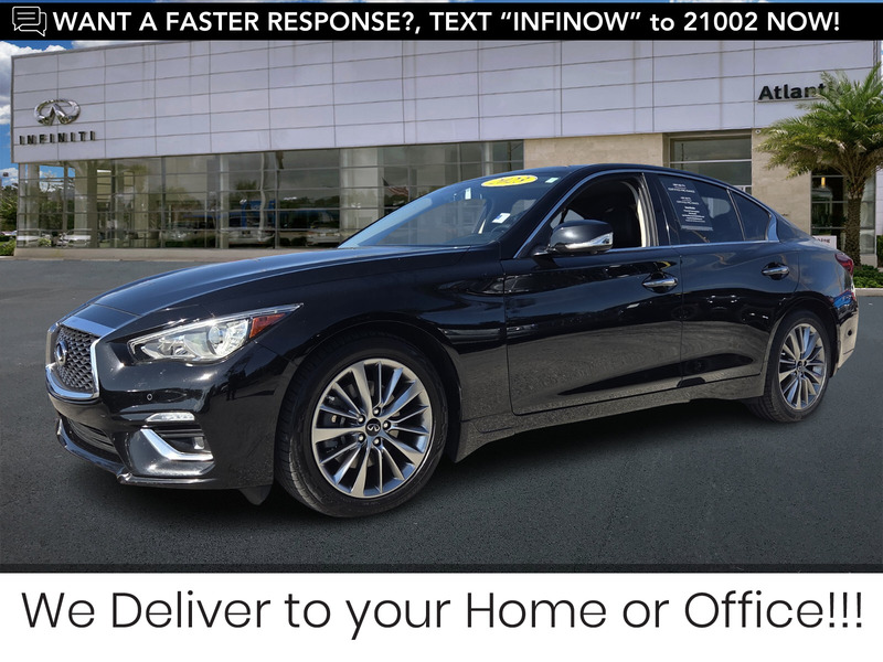 Used 2023 INFINITI Q50 LUXE in JACKSONVILLE, FLORIDA