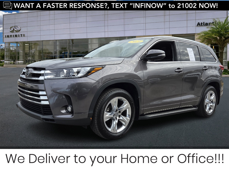 Used 2019 TOYOTA HIGHLANDER LIMITED in JACKSONVILLE, FLORIDA