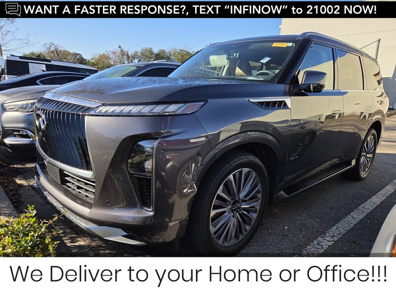 Used 2025 INFINITI QX80 LUXE in JACKSONVILLE, FLORIDA