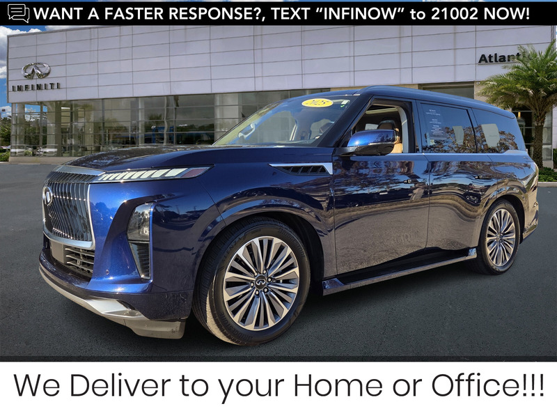 Used 2025 INFINITI QX80 SENSORY in JACKSONVILLE, FLORIDA
