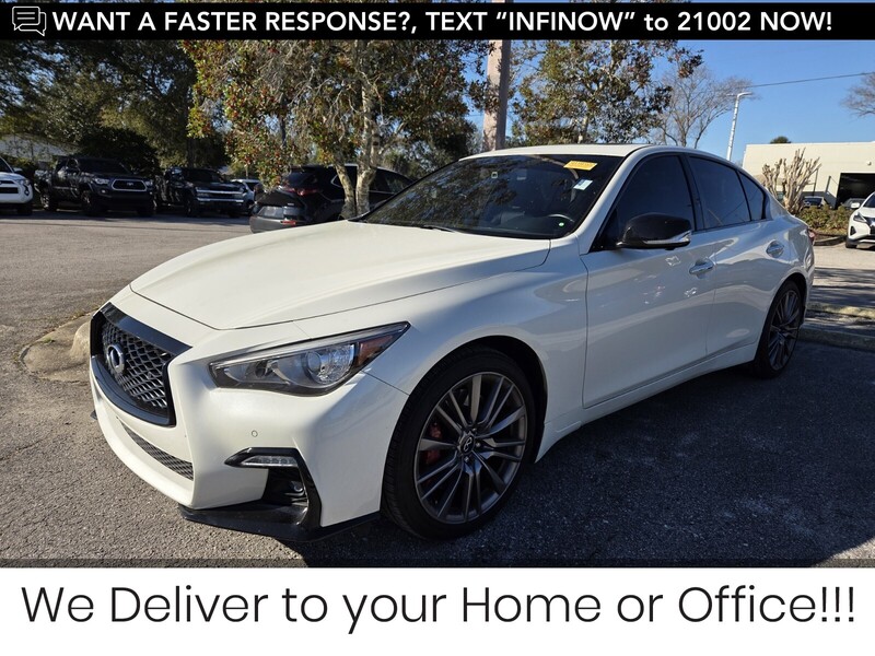 Used 2022 INFINITI Q50 RED SPORT 400 in JACKSONVILLE, FLORIDA