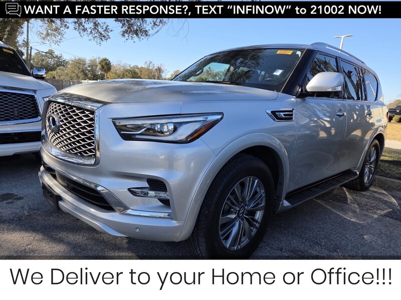 Used 2021 INFINITI QX80 LUXE in JACKSONVILLE, FLORIDA