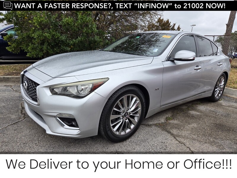 Used 2018 INFINITI Q50 3.0T LUXE in JACKSONVILLE, FLORIDA