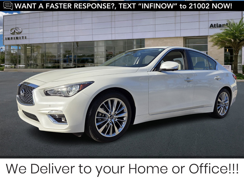 Used 2023 INFINITI Q50 LUXE in JACKSONVILLE, FLORIDA